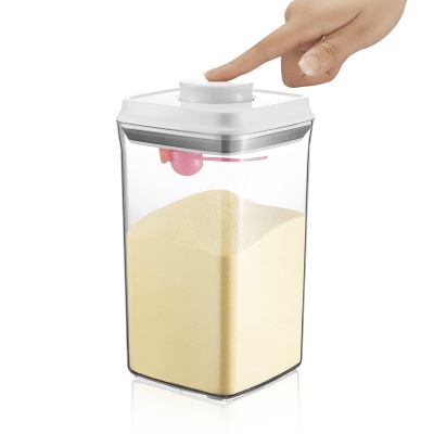 ANKOU Square Milk Powder Storage Container , Milk Powder Storage Box For Moistureproof